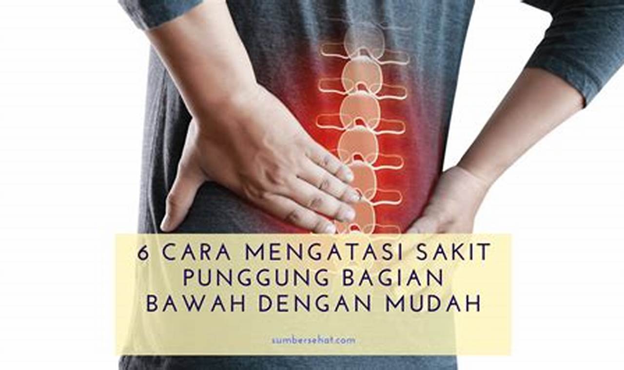 Cara Mengatasi Punggung Sakit